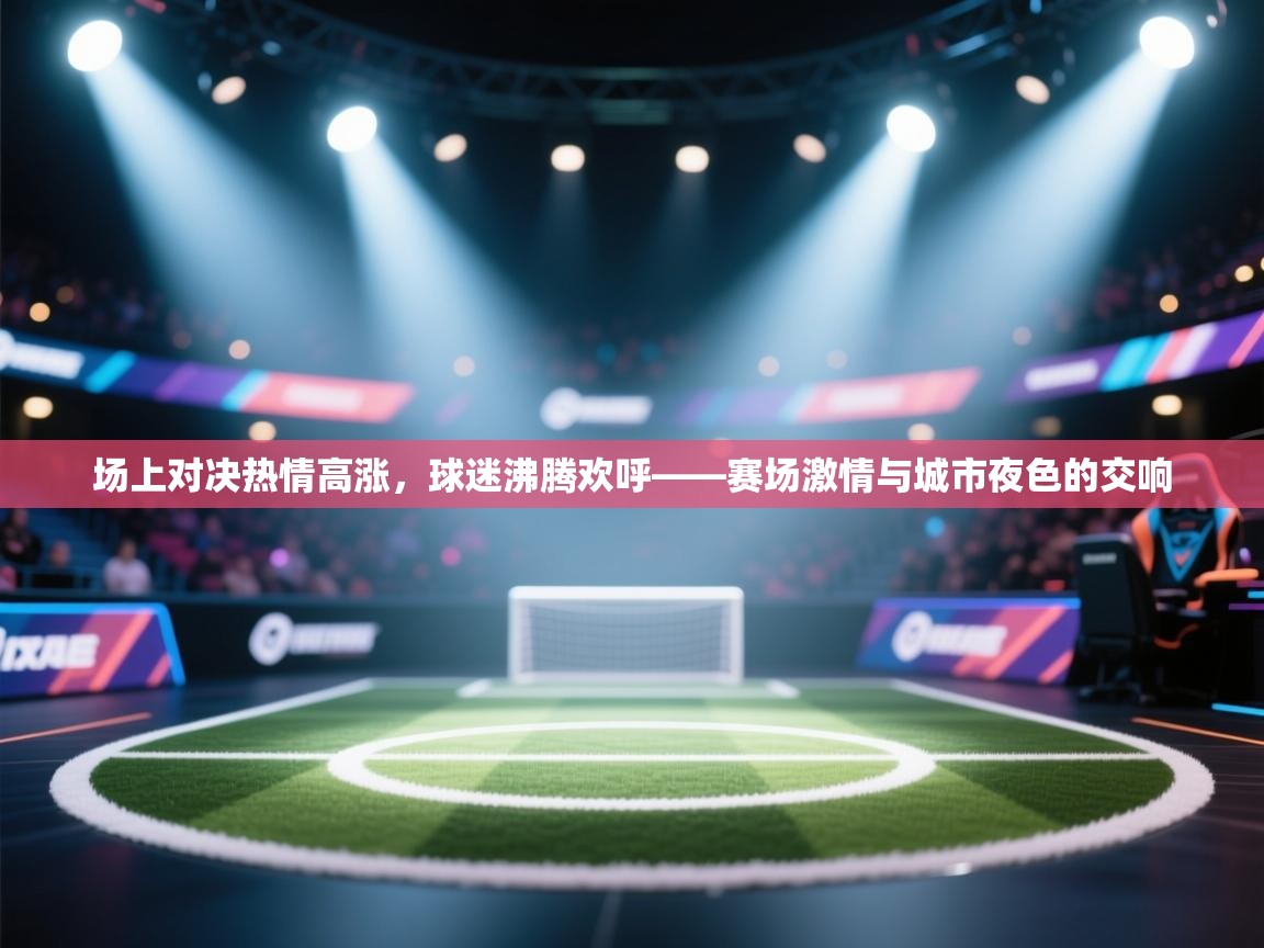 场上对决热情高涨，球迷沸腾欢呼——赛场激情与城市夜色的交响  第1张
